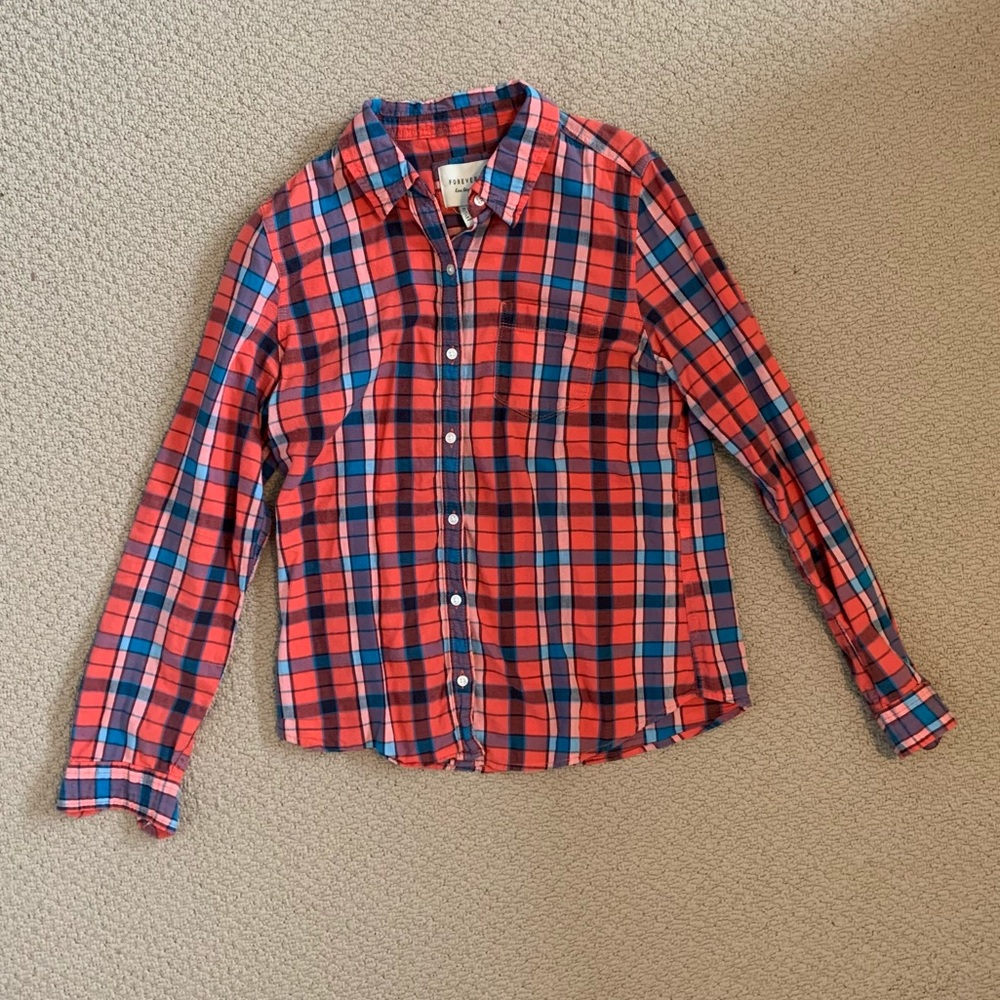 Forever 21 Plaid Shirt